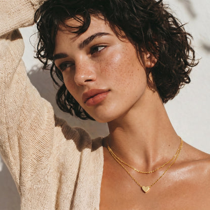 Collar Layered Heart